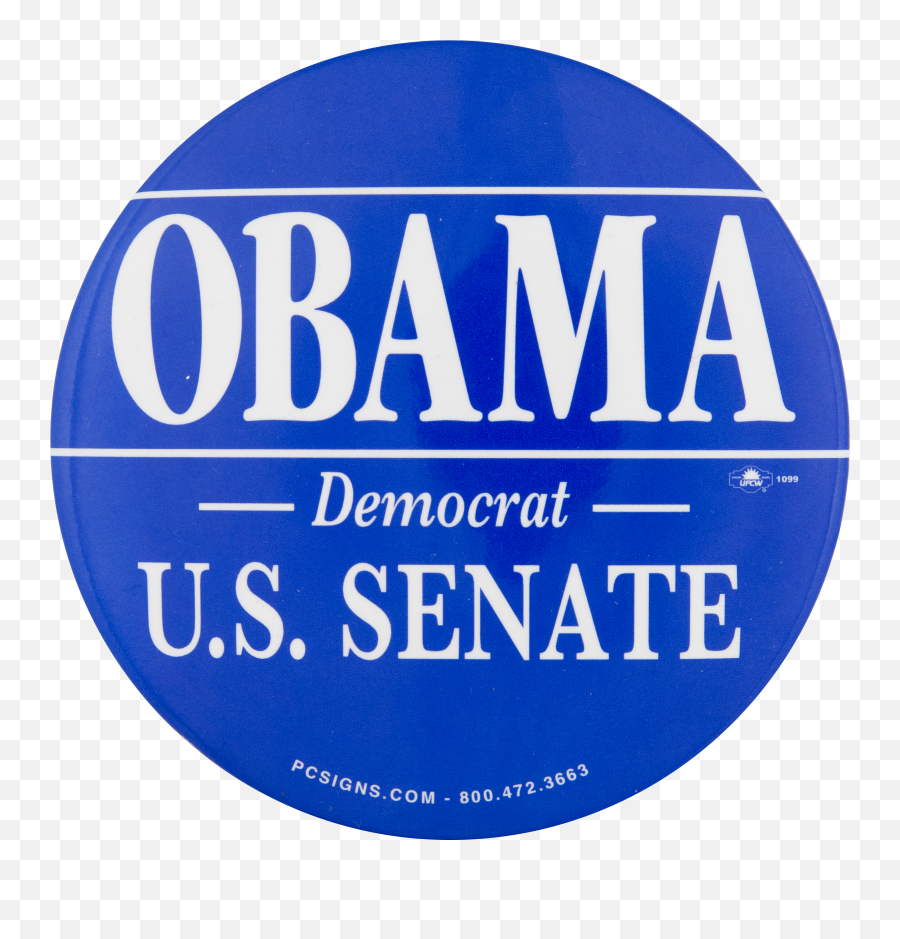Obama Us Senate Busy Beaver Button Museum - Pinnacle Vodka Png,Obama Logo