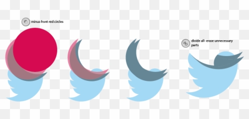 Reconstruct The Twitter Icon Using Circle Shapes - Language png