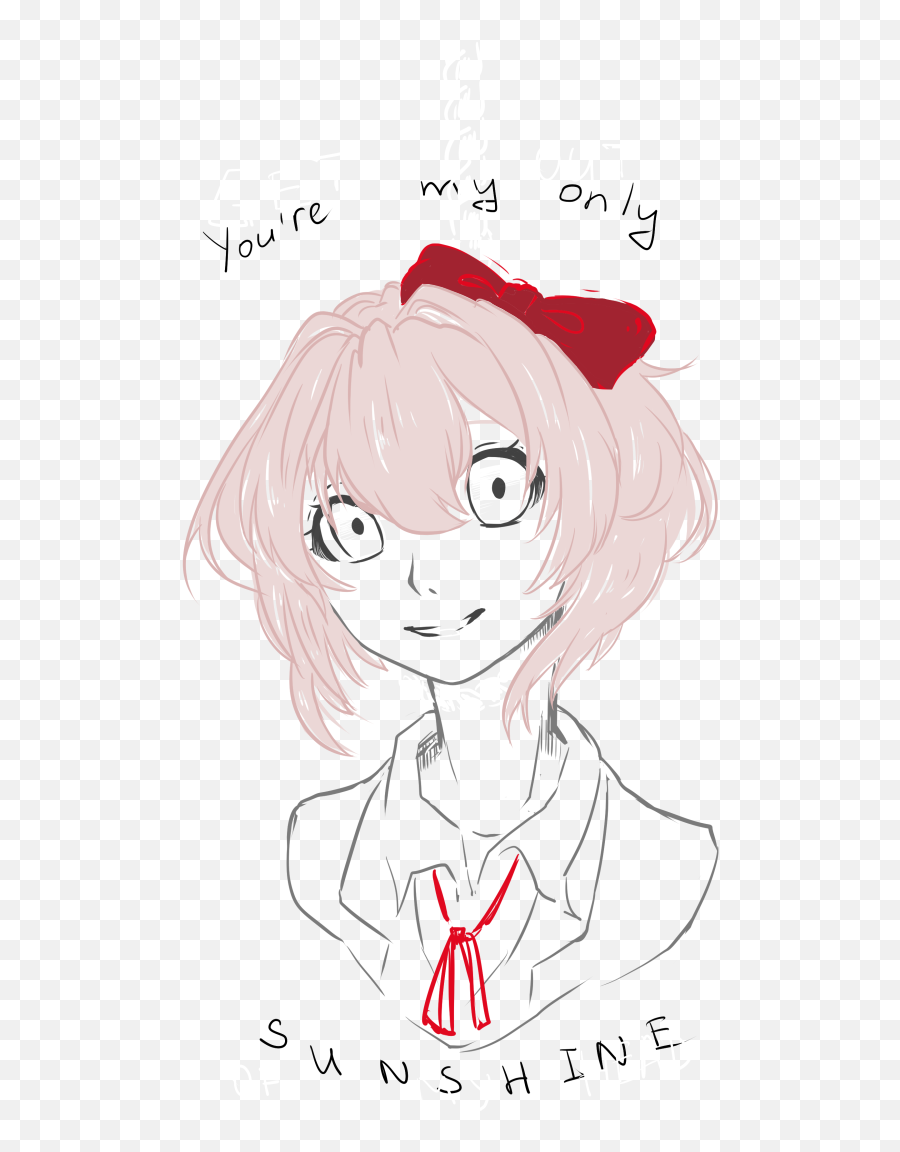 Doki Literature Club Sayori Charlie - Your My Sunshine My Only Sunshine Ddlc Png,Doki Doki Literature Club Logo Png