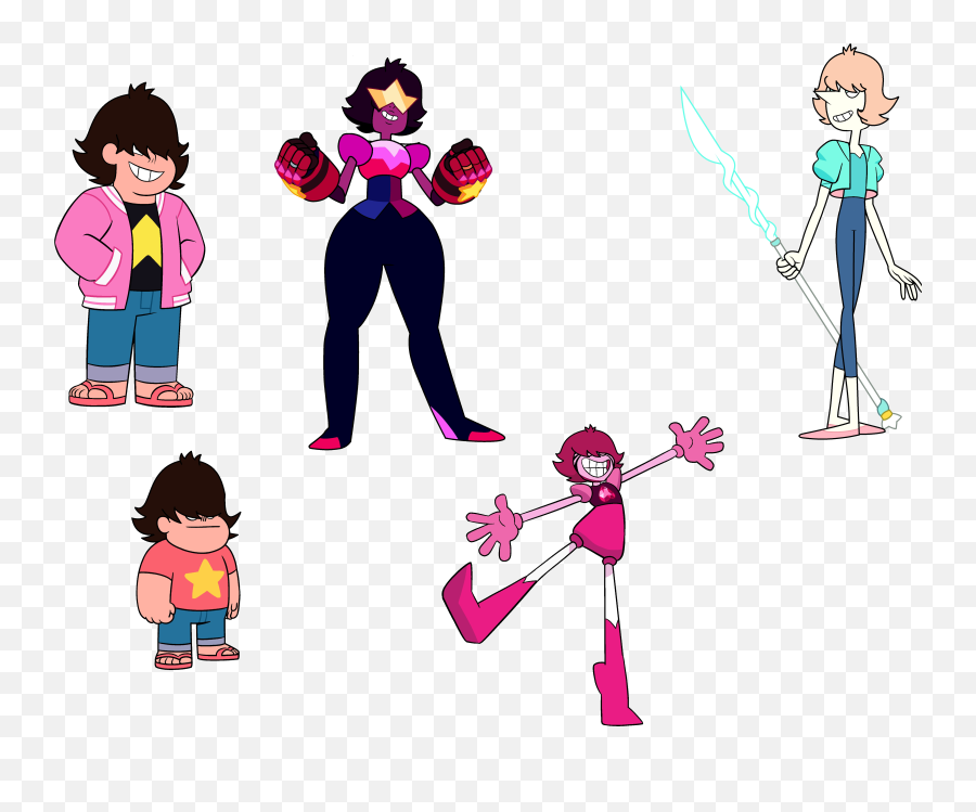 I Edited Several Characters With - Steven Universe Personajes Png,Ruby Gloom Icon