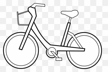 Motorcycle Black And White Vintage Clipart - Bike Black And White Clipart Png,Motorcycle Clipart Png