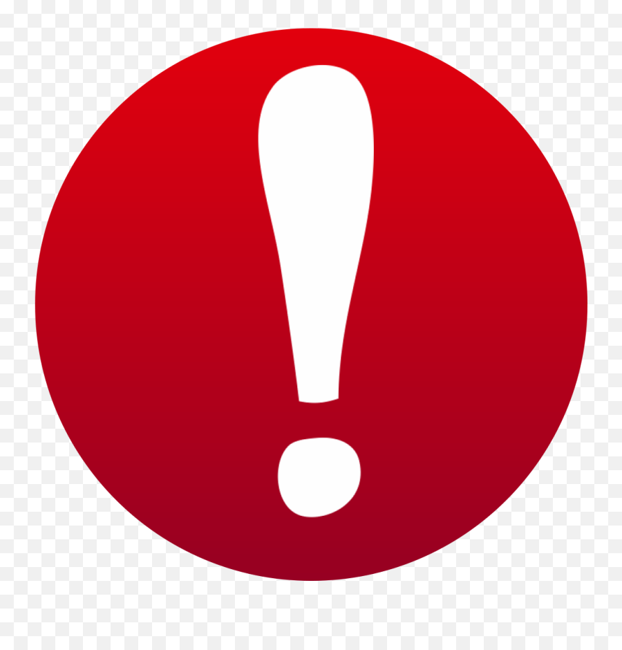 Warning Icon Round Png Clipart - Round Warning Icon Png,Key Takeaways Icon