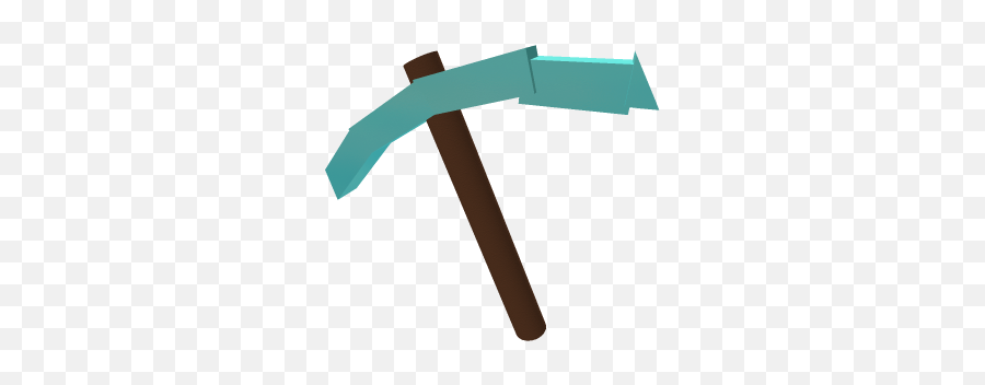 Diamond Pickaxe - Roblox Parallel Png,Diamond Pickaxe Png