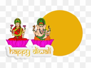 Maha Lakshmi Puja Png Photo Background - Lakshmi Ganesh Diwali White Laxmi Background,Ganesh Png