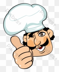 Cartoon Cute Thumb Up Chef Element Png Images Psd Free - Chef Png