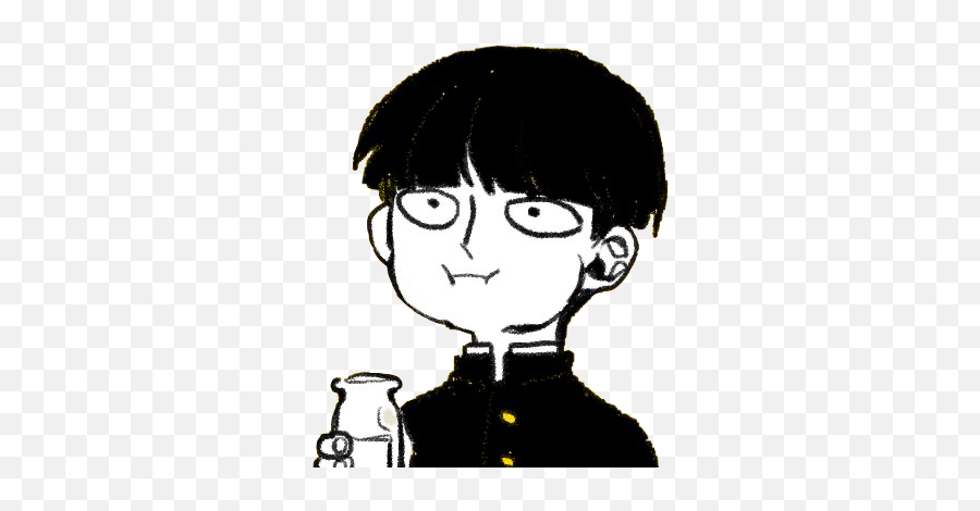 Mobpsycho100 Shigeokageyama Shigeo Sticker By Itsgurlg - Yellow Mob Psycho Pfp Png,Mob Psycho 100 Icon