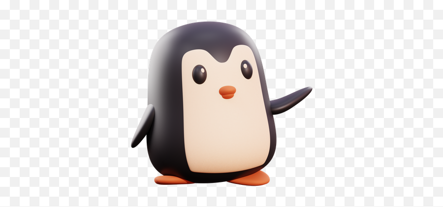 Penguin Icon - Download In Glyph Style Fictional Character Png,Kawaii Icon Pack