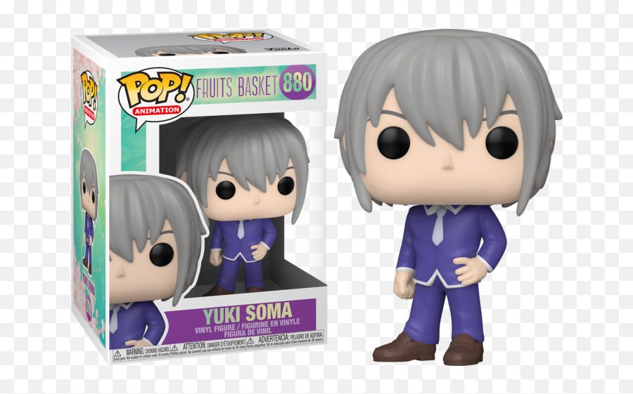 Funko Pop Fruits Basket - Yuki Sohma 880 The Amazing Funko Pop Fruits Basket Yuki Soma 880 Png,Tohru Icon