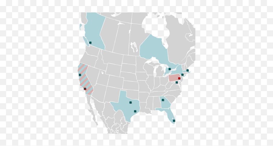 Templateowl Labelled Map - Wikipedia North America Logistics Map Png,Overwatch Mouse Icon