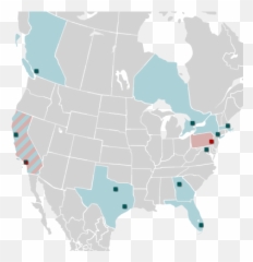 Templateowl Labelled Map - Wikipedia North America Logistics Map Png,Overwatch Mouse Icon