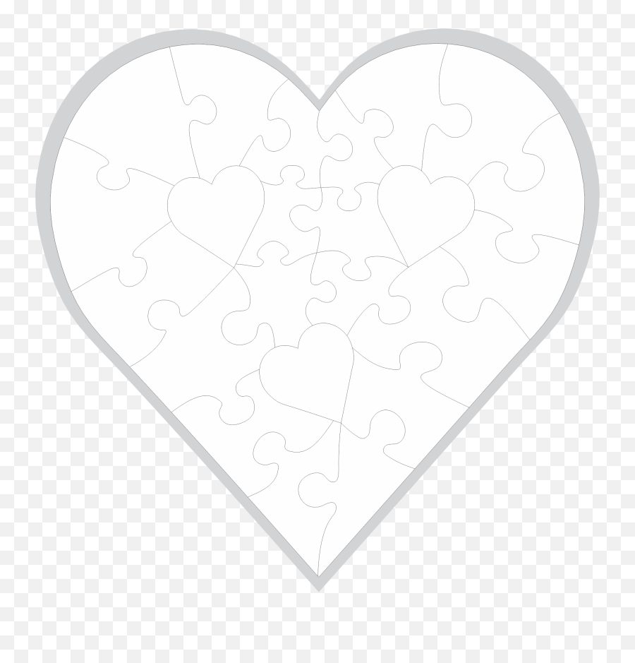 Free Heart Doodle Transparent Download - White Heart On Black Background Png,Heart Doodle Png