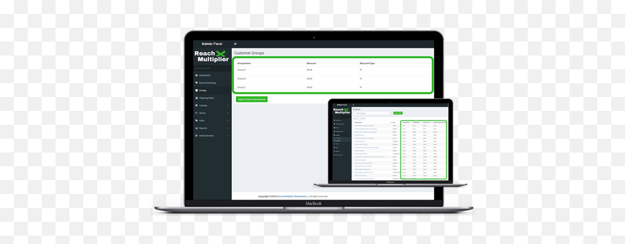 Reach Multiplier Admin Features - Software Engineering Png,Multiplier Icon