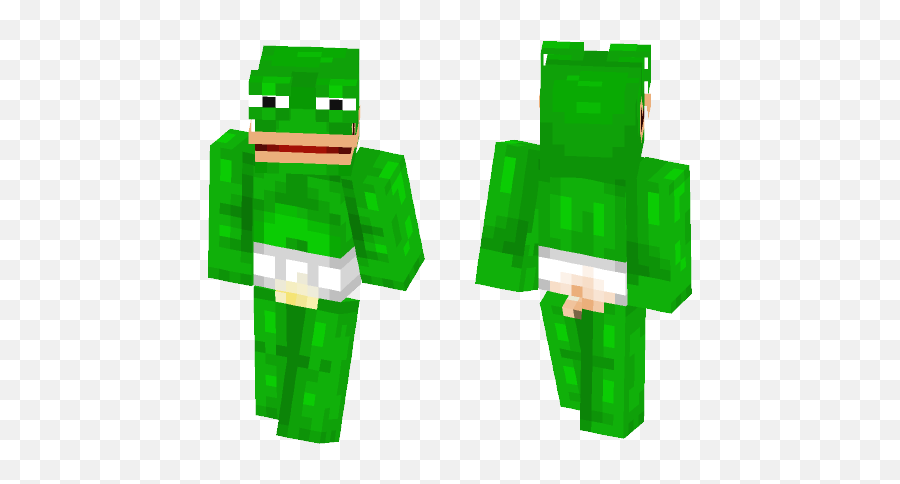 Download Pepe The Frog Minecraft Skin For Free - Pepe Minecraft Skin Png,Pepe Frog Png