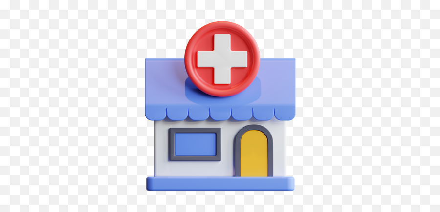 Pharmacy Icon - Download In Isometric Style Cross Png,Pharmacy Icon Vector