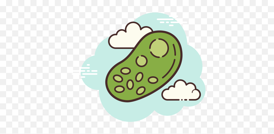 Bacteria Icon In Cloud Style - Picsart Icon Aesthetic Cloud Png,Bacteria Icon Png