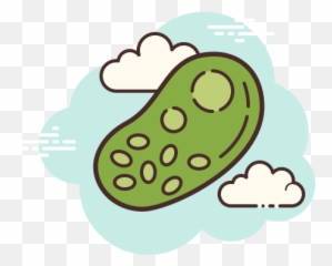 Bacteria Icon In Cloud Style - Picsart Icon Aesthetic png