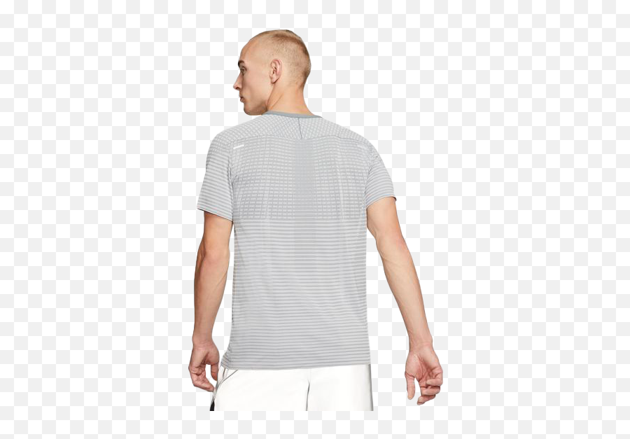 Nike Menu0027s Techknit Ultra Top - Grey Short Sleeve Png,Kaepernick Icon Tee