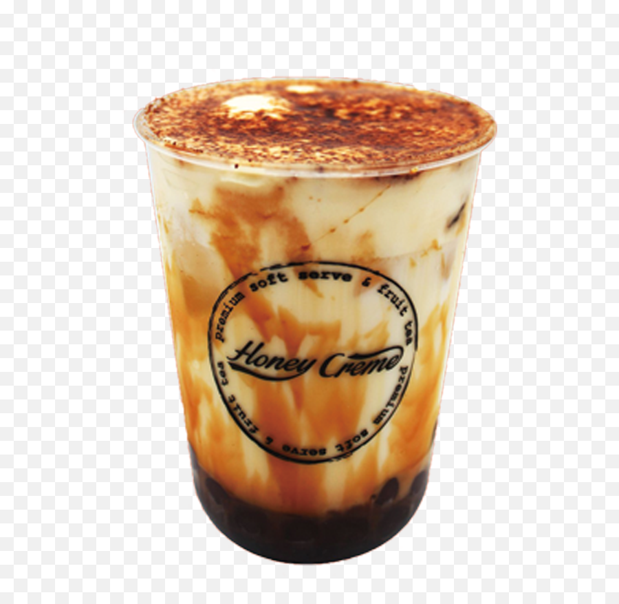 Menu U2014 Honey Creme Premium Soft Ice Cream - Mocaccino Png,Bubble Tea Png