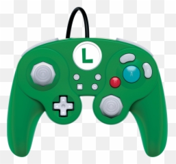 Nintendo Switch Luigi Edition Wired Fight Pad Pro Controller - Sonic Nintendo Switch Controller Png,Luigi Plush Png