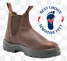 Hobart Steel Toe Work Boots Slip - Argyle Zip png