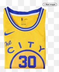 Curry 30 Golden State Warriors Swingman Yellow Nba Jersey - Classic png