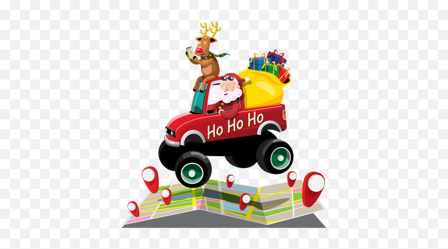 Driving Car Icon - Download In Glyph Style Santa Claus Png,Icon Incar