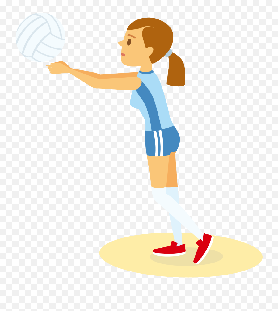 Png Volleyball Team Transparent - Volleyball Player Clipart Png,Volleyball Clipart Png