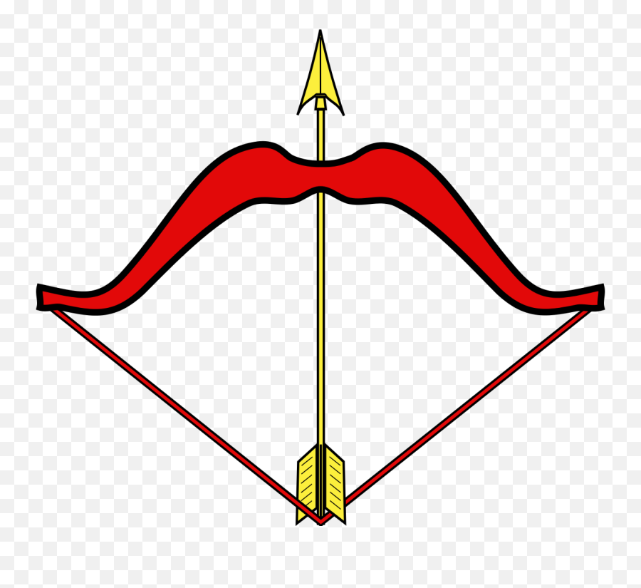 Meuble Arc Et Flèche - Bow And Arrow Heraldry Png,Fleche Png