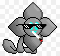Download Hd Mlg Flowey - 8 Bit Pokemon Transparent PNG Image Arboles De Minecraft Dibujos