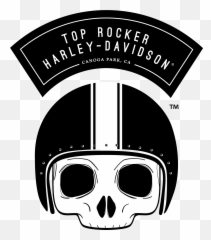 Top Rocker Harley Davidson Logo - Six Bends Harley Davidson Png,Rocker Png