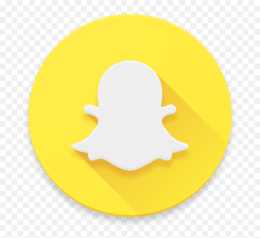 Snapchat Logo Png Circle Hd - Snapchat Logo,Logo Circle Png