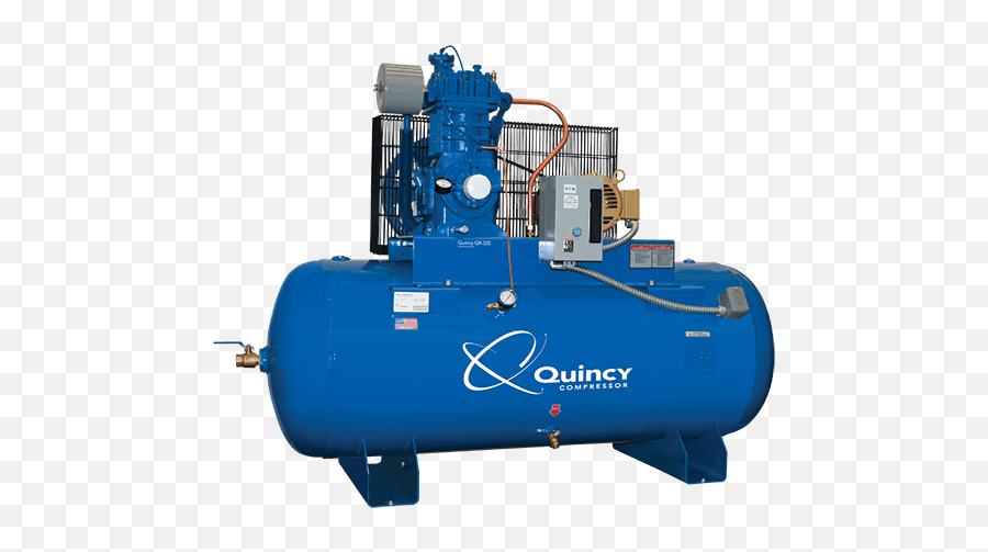 Reciprocating Piston Air Compressor Quincy - Compressor Png,Air Pump Png