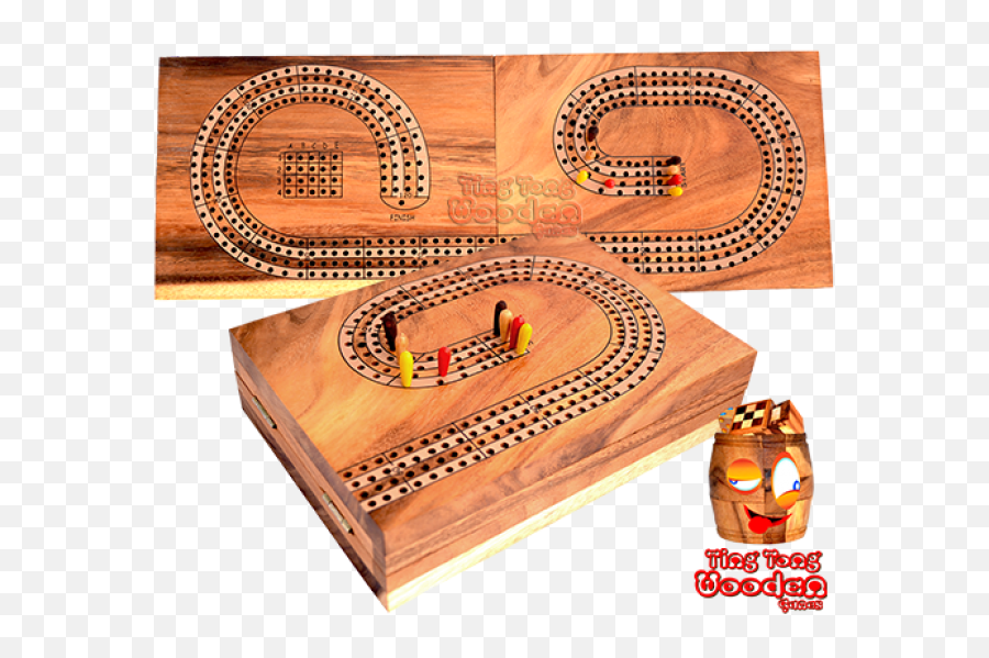 Cribbage 4 Player Wooden Board Game - Cribbage 4 Players Png,Wooden Board Png