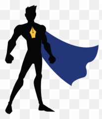 Silhouette Royalty - free business superhero png download Superhero Clipart