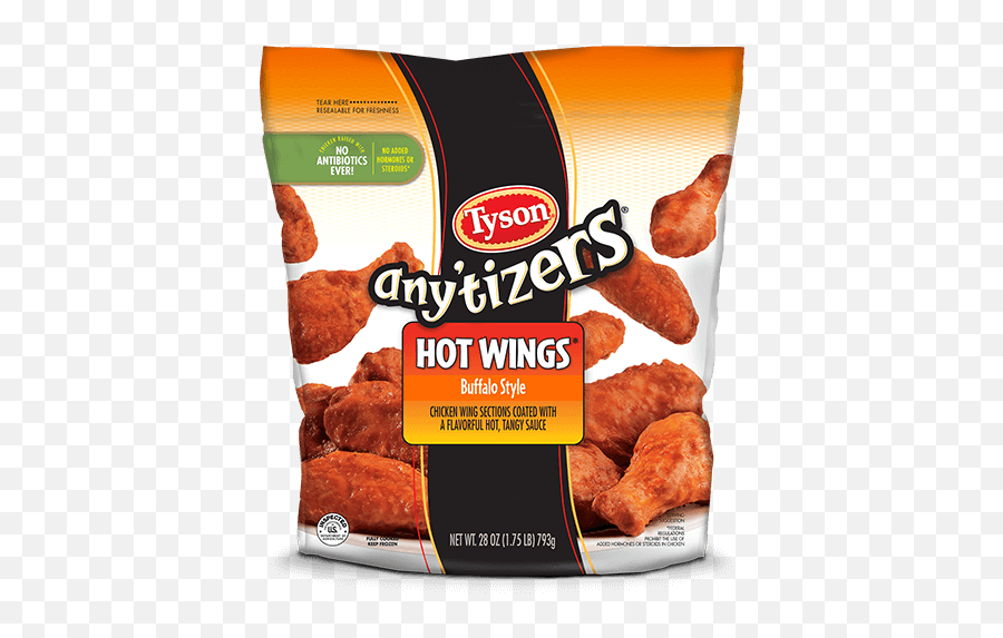 Buffalo Chicken Hot Wings Tyson Brand Png