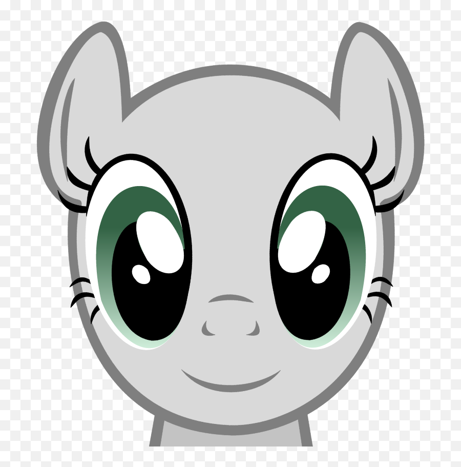 Download Maybyaghost Base Female Safe Simple Background - My Little Pony Face Base Png,Personality Png