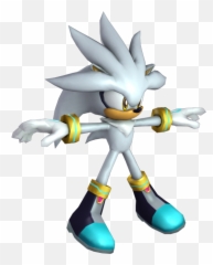 Sonic And The Secret Rings Models - Silver png