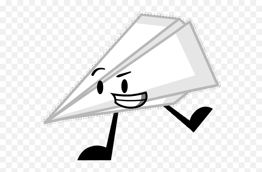 Download Paper Airplane Pose - Object Overload Paper Paper Plane Bfdi Png,Paper Airplane Png