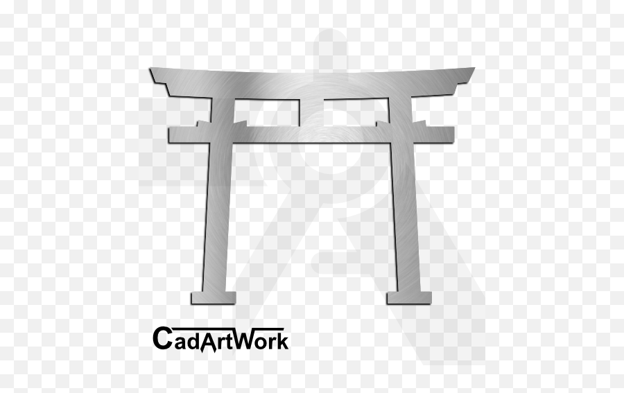 Japanese Gate Dxf Clip Art - Picnic Table Png,Torii Gate Png