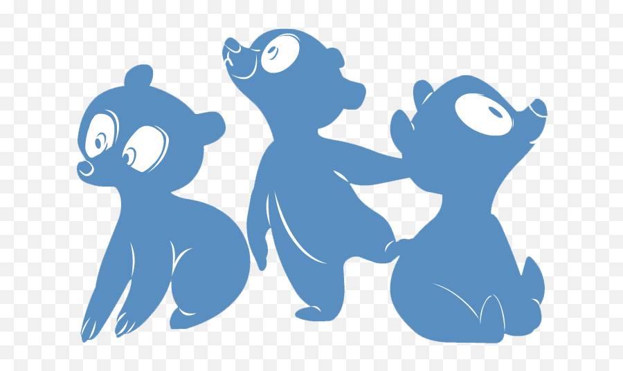 Brave 3 Bears Silhouette Clipart - Full Size Clipart Disney Brave Clipart Png,Bear Silhouette Png