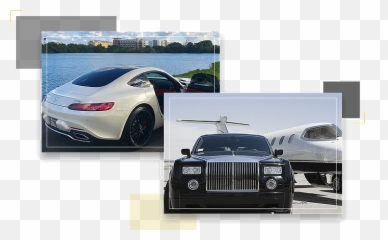 Miami Airport Luxury Exotic Car Rental - Luxurious Private Jet N Car Png,Exotic Car Png