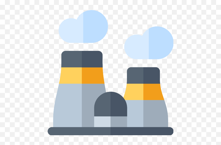 Power Plant Nuclear Png Icon - Power Plant Flat Icon,Nuclear Png