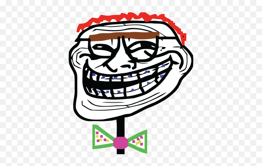 Troll Face Transparent Png - Nerd Troll Face,Troll Face Png No Background