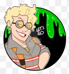 Slimer Sticker Source - Cartoon Png,Slimer Png