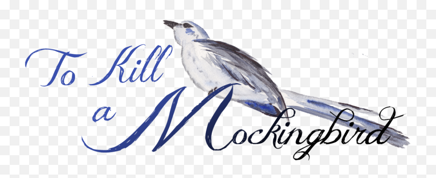Download Hd Kill A Mockingbird Png - Kill A Mockingbird Title Drawing,Mockingbird Png