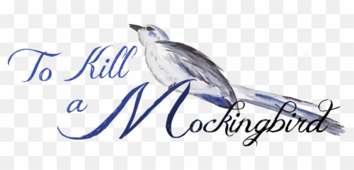 Download Hd Kill A Mockingbird Png - Kill A Mockingbird Title Drawing,Mockingbird Png