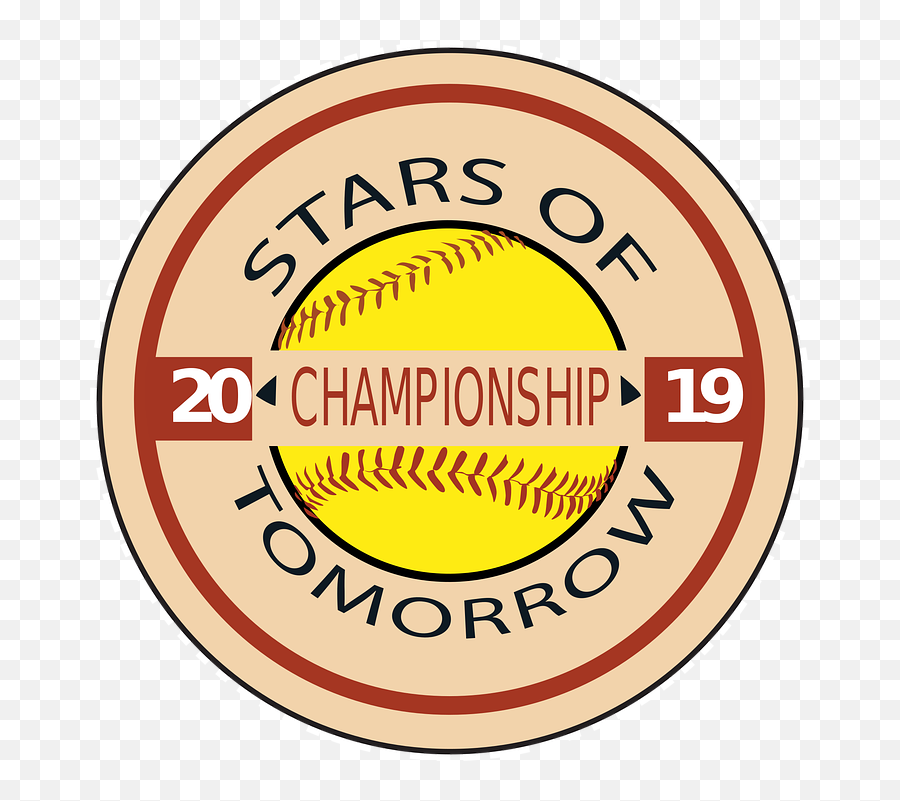 Baseball Logo Stars Of Tomorrow - Circle Png,Baseball Logo Png