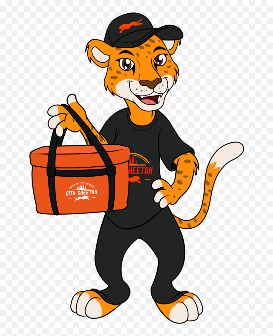 City Cheetah Partner U2013 With - Cartoon Png,Cheetah Logo
