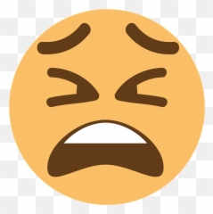 Tired Face Emoji Clipart Free Download Transparent Png - Face Emoji