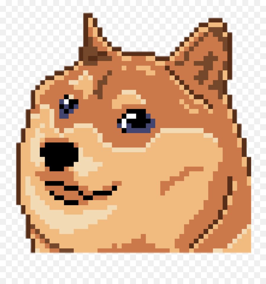 Download Pixelated Pixelart Freetouse Doge - Pixel Art Paint Doge Pixel Art Png,Doge Png